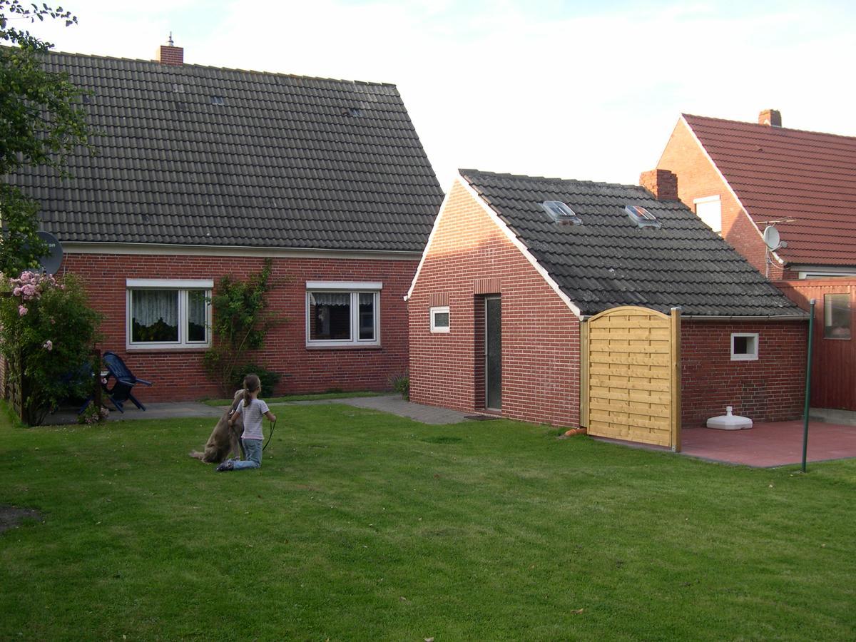 Ferienhaus Klabautermann Hage Exterior foto